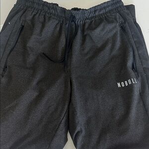 NOBULL HEATHERED GREY JOGGERS SZ L